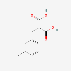 molecular formula C11H12O4 B13046945 2-(3-Methylbenzyl)malonic acid 