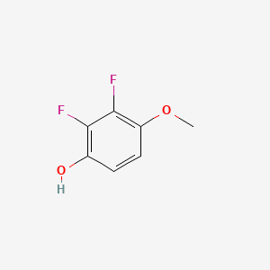 molecular formula C7H6F2O2 B1304701 2,3-二氟-4-甲氧基苯酚 CAS No. 261763-29-5