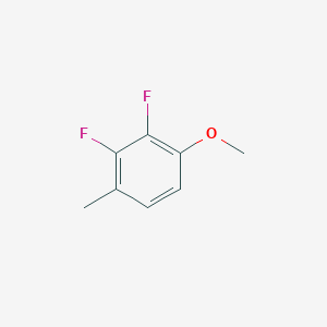 molecular formula C8H8F2O B1304706 2,3-二氟-4-甲基苯甲醚 CAS No. 261763-32-0