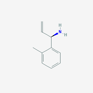 (1R)-1-(2-Methylphenyl)prop-2-enylamine