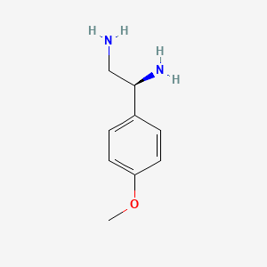 (1S)-1-(4-Methoxyphenyl)ethane-1,2-diamine