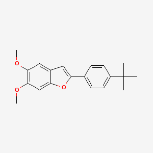 2-(4-(Tert-butyl)phenyl)-5,6-dimethoxybenzofuran