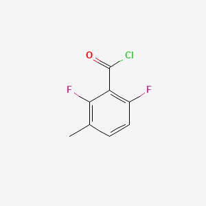 molecular formula C8H5ClF2O B1304715 2,6-二氟-3-甲基苯甲酰氯 CAS No. 261763-39-7