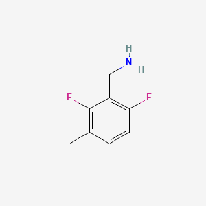 B1304717 2,6-Difluoro-3-methylbenzylamine CAS No. 261763-42-2