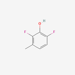 molecular formula C7H6F2O B1304721 2,6-二氟-3-甲基苯酚 CAS No. 261763-46-6