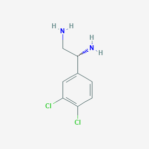 (1R)-1-(3,4-Dichlorophenyl)ethane-1,2-diamine