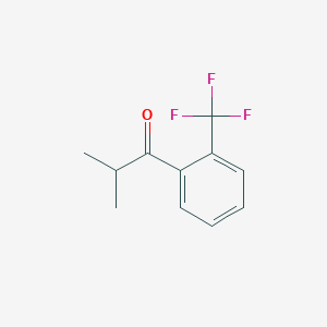 2-Methyl-1-[2-(trifluoromethyl)phenyl]propan-1-one