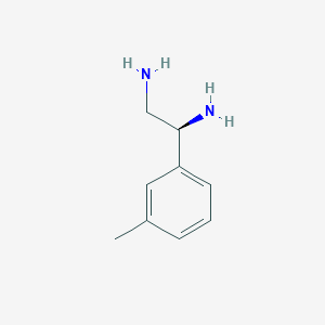 (1S)-1-(3-Methylphenyl)ethane-1,2-diamine