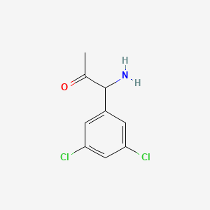 1-Amino-1-(3,5-dichlorophenyl)acetone