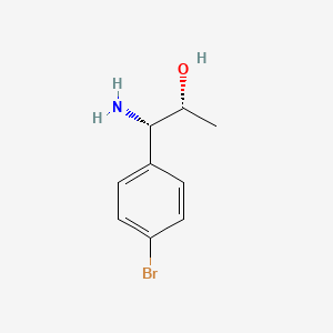 (1S,2R)-1-Amino-1-(4-bromophenyl)propan-2-OL