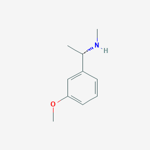 (S)-1-(3-Methoxyphenyl)-N-methylethan-1-amine