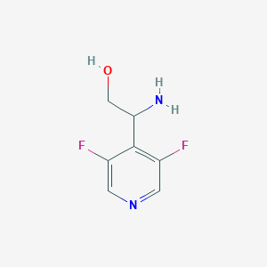 2-Amino-2-(3,5-difluoropyridin-4-yl)ethan-1-ol