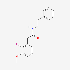 2-(2-Fluoro-3-methoxyphenyl)-N-phenethylacetamide