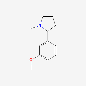 2-(3-Methoxy-phenyl)-1-methyl-pyrrolidine