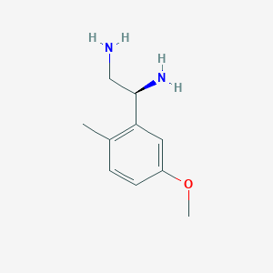 (1S)-1-(5-Methoxy-2-methylphenyl)ethane-1,2-diamine