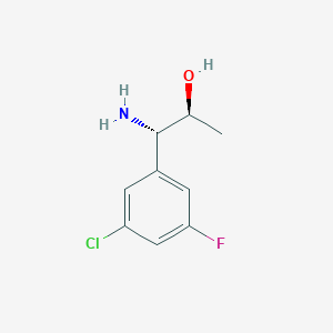 (1S,2S)-1-Amino-1-(3-chloro-5-fluorophenyl)propan-2-OL