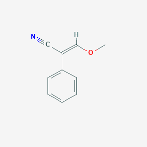 (E)-3-Methoxy-2-phenylacrylonitrile