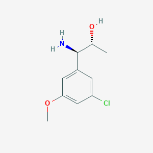 (1R,2R)-1-Amino-1-(3-chloro-5-methoxyphenyl)propan-2-OL