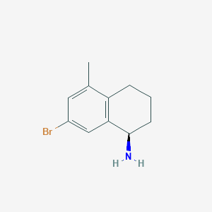 (R)-7-Bromo-5-methyl-1,2,3,4-tetrahydronaphthalen-1-amine