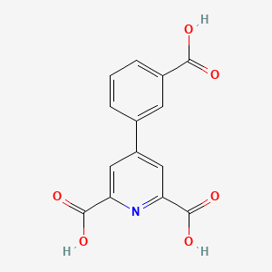 4-(3-Carboxyphenyl)pyridine-2,6-dicarboxylic acid