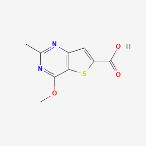 4-Methoxy-2-methylthieno[3,2-d]pyrimidine-6-carboxylic acid