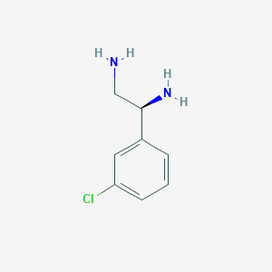 (1S)-1-(3-Chlorophenyl)ethane-1,2-diamine