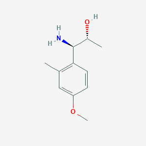 (1R,2R)-1-Amino-1-(4-methoxy-2-methylphenyl)propan-2-OL