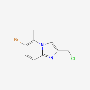 6-Bromo-2-(chloromethyl)-5-methylimidazo[1,2-A]pyridine