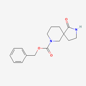 Benzyl 1-oxo-2,7-diazaspiro[4.5]decane-7-carboxylate