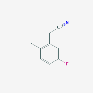 B1304803 5-Fluoro-2-methylphenylacetonitrile CAS No. 80141-97-5