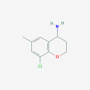 8-Chloro-6-methylchroman-4-amine