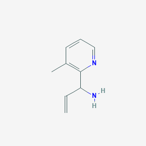 1-(3-Methyl-2-pyridyl)prop-2-enylamine