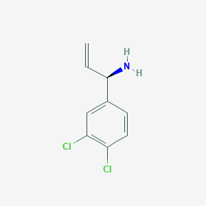 (1R)-1-(3,4-Dichlorophenyl)prop-2-enylamine