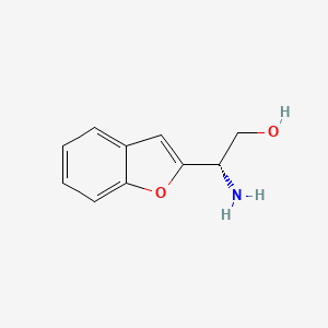 (2s)-2-Amino-2-benzo[d]furan-2-ylethan-1-ol