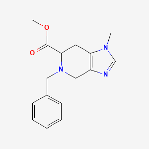 Methyl 5-Benzyl-1-Methyl-4,5,6,7-Tetrahydro-1H-Imidazo[4,5-C]Pyridine-6-Carboxylate