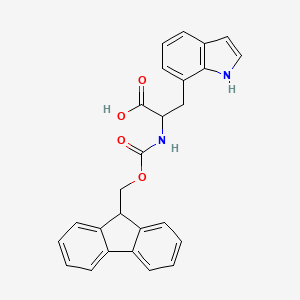 2-((((9H-Fluoren-9-yl)methoxy)carbonyl)amino)-3-(1H-indol-7-yl)propanoic acid