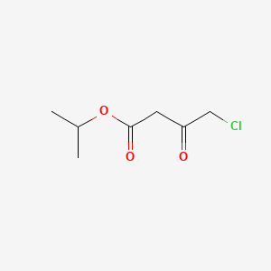 molecular formula C7H11ClO3 B1304823 异丙基 4-氯乙酰乙酸酯 CAS No. 41051-20-1