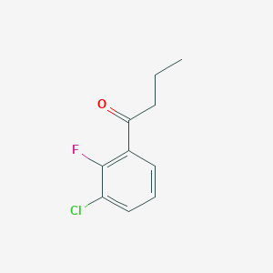 1-(3-Chloro-2-fluorophenyl)butan-1-one