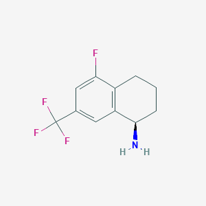 (R)-5-Fluoro-7-(trifluoromethyl)-1,2,3,4-tetrahydronaphthalen-1-amine