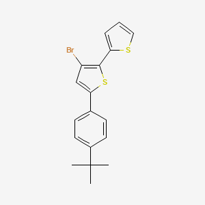 3-Bromo-5-(4-(tert-butyl)phenyl)-2,2'-bithiophene