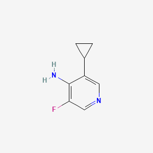 3-Cyclopropyl-5-fluoropyridin-4-amine