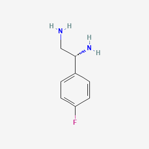 (1R)-1-(4-Fluorophenyl)ethane-1,2-diamine