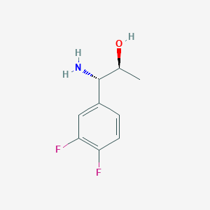 (1S,2S)-1-Amino-1-(3,4-difluorophenyl)propan-2-OL