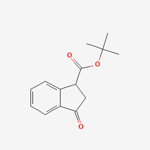 Tert-butyl 3-oxo-2,3-dihydro-1H-indene-1-carboxylate