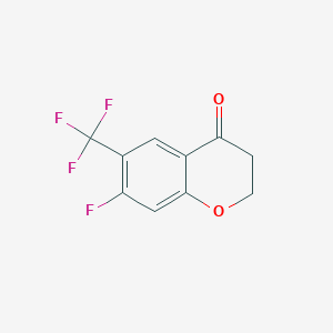 7-Fluoro-6-(trifluoromethyl)chroman-4-one