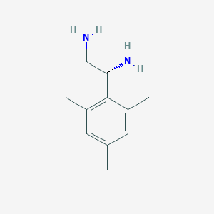 (1R)-1-(2,4,6-Trimethylphenyl)ethane-1,2-diamine