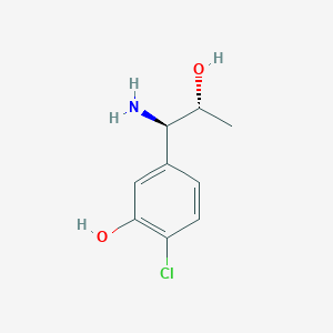 5-((1R,2R)-1-Amino-2-hydroxypropyl)-2-chlorophenol