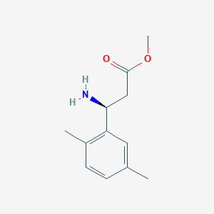 Methyl(S)-3-amino-3-(2,5-dimethylphenyl)propanoatehcl