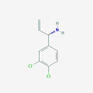 (1S)-1-(3,4-Dichlorophenyl)prop-2-enylamine