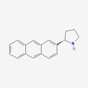 (2S)-2-(2-Anthryl)pyrrolidine